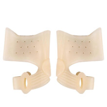 1 Pair Hallux Valgus Corrector Soft Orthopedic Toe Separators Bunion Relief Protector Sleeves Kit Unisex