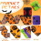Halloween satijnen lint 2,5" x 5 yards 3