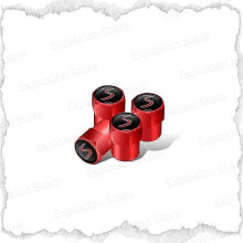 JCW Emblem Wheel Tire Stem Air Valve Caps Cover for S Logo John Cooper Works R50 R58 R56 F55 F56 F60 4Pcs Decoration~00959