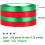Kerst satijnen lint 10 mm x 100 yards 4 rollen 2