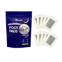 Ximonth Sleep Care Foot Patch Gentle Soothing Sleep Comfortable Care Night Sleep Ventilation Nursing Adhesive Bandage