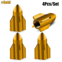 4pcs Car Tire Valve Cap Grenade Aluminum Tyre Valve Stem Cover Air Dust Cap Tire Valve Truck Bike Wheel Rim Valve Stem Cap~01250