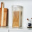 Bread Loaf Container Clear Airtight Bread Box with Lid Sandwich Bread Holder Kitchen Pasta Multigrain Toast Storage 2pc 6