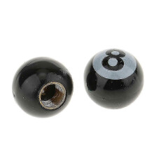 2Pcs Tire Wheel Rims Stem Air Valve Caps Tyre Cover for Car Truck Bike