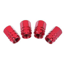 4pcs/lot Aluminum Alloy Car Wheel Caps Tire Valve Stem Caps Waterproof Wheel Nipple Caps Automobiles, Parts Accessories
