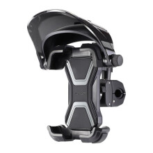 JOYROOM JR-ZS528 Fietstelefoonhouder met zonnescherm (Zwart)