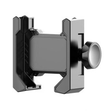 Fietstelefoonhouder accessoires: Fietsbevestigingsclips (zwart)