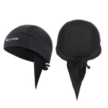Chapeau de pirate d'été en soie glacée West Rider pour hommes et femmes, couvre-chef de cyclisme coupe-vent et protection solaire pour