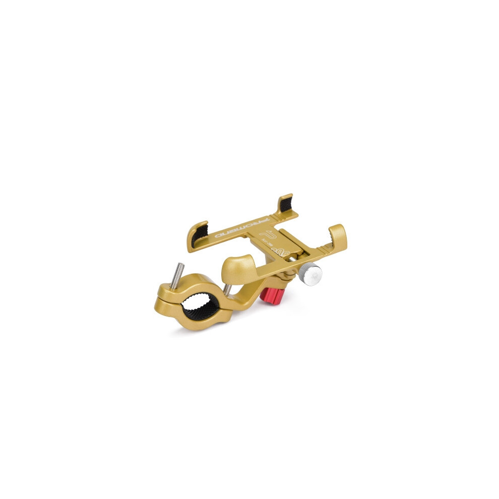 360 Rotating Eagle Claw Bionic Bicycle Phone Holder, Aluminum Bicycle Handlebar Motorcycle Phone Holder (Gold) Gold 6485316944318