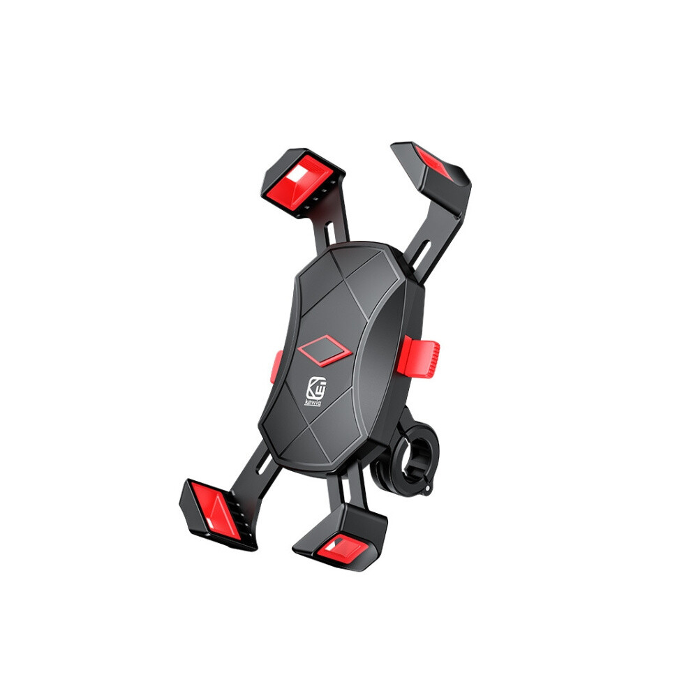 Kewig Reflection To Fall Shockproof Bicycle Bracket Motorcycle Four-Claw Mobile Phone Holder(M113-A) 6485316944387