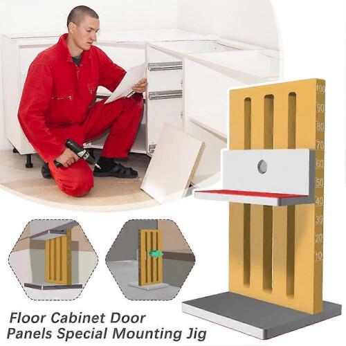 Cabinet Door Mounting Jig Adjustable Concealed Door Hinge Jig Install Tool 1