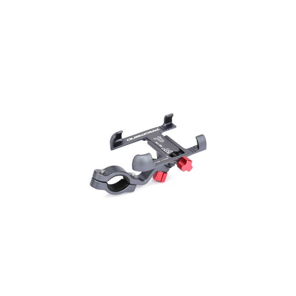 360 Rotating Eagle Claw Bionic Bicycle Phone Holder, Aluminum Bicycle Handlebar Motorcycle Phone Holder (Titanium Color) 6485316944301