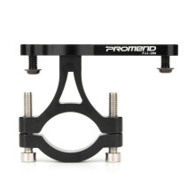 PROMEND FJJ-280N CNC-gefreesde fietsadapter voor bidonhouder (zwart)