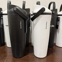 (White) Owala Fairways For Days FreeSip Sway Golf Water Bottle 30oz Gift B