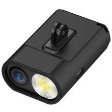 Siliconen beschermhoes (zwart) voor Garmin Varia Vue fietskoplamp dashcam.