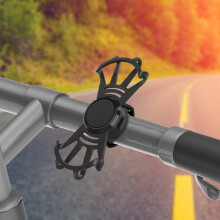 M-8 Multifunctioneel 360 draaibaar fietstelefoonframe (zwart)