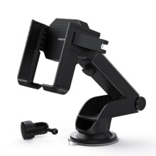 Supporto per cellulare da bicicletta OUKITEL girevole a 360 gradi e regolabile (nero)