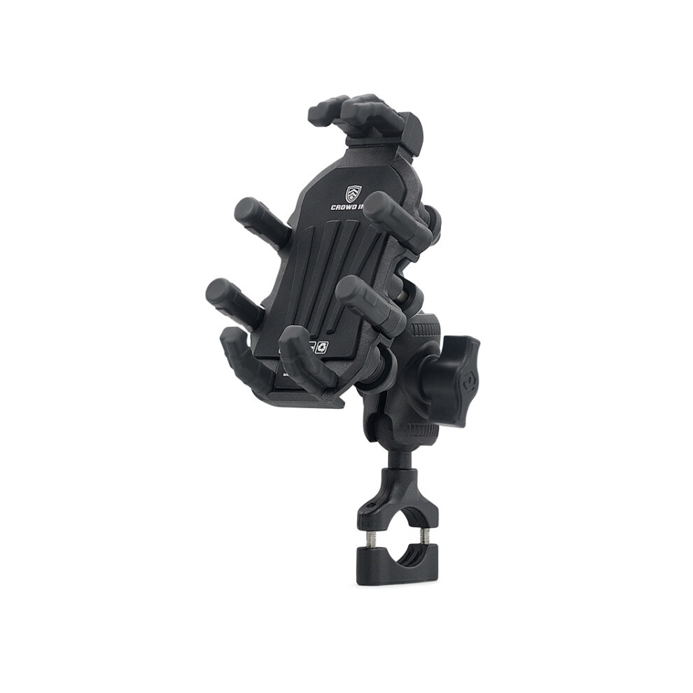 Outdoor Motorcycle Aluminum Alloy Shock-Absorbing Mobile Phone Holder(Handlebar Model) 6485316944769