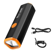 Linterna delantera de alta luminosidad para bicicleta de montaña WEST BIKING YP0701489 (Negra)