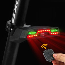 WEST BIKING Mountainbike Draadloze Afstandsbediening USB Opladen Rijwaarschuwing Richtingaanwijzer (Afstandsbediening Achterlicht)
