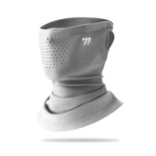 Masque facial d'hiver West Rider monobloc avec attaches d'oreilles, bandeau de cyclisme chaud en polaire double face, cache-cou anti-fr