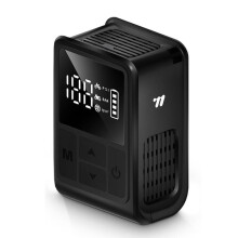 WEST BIKING Mini Digitale Elektrische Luchtpomp Draagbare Bandenpomp met Voorgeprogrammeerde Druk, USB-C Oplaadbaar voor Fietsen, Motor