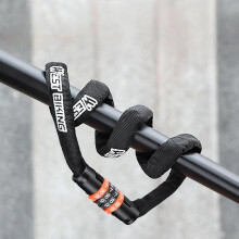 Antivol de vélo WEST BIKING 38 pouces à chaîne, combinaison à 4 chiffres, pour vélos, vélos électriques et scooters (noir et orange)