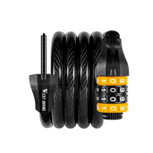 Antivol de vélo WEST BIKING YP0705061-0705062 à code, pour VTT, câble antivol à quatre chiffres, spécifications : câble à quatre chiff