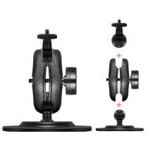 Camerahouder met beugel voor motorrijvideo, model: KZ05 + KL04 + KD04