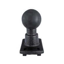 Motorfietshouder voor mobiele telefoon of tablet, accessoires: 25 mm kogelkop, draaibare klemarm met 4 gespen.