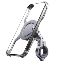 Για iPhone 16 Series Z10 Αντικραδασμική βάση ποδηλάτου, βάση μοτοσικλέτας, μαγνητικ