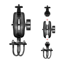 Camerahouder met beugel voor motorrijvideo, model: KZ05 + KL04 + KD09