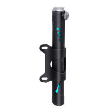 Pompe à vélo portable mini BG-Y2326 pour recharge à domicile, tube à air pour ballon de basket (noir et bleu)