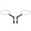 Mountain Bike High Definition Flat Reflective Rearview Mirror, Specification: 1 Pair 1