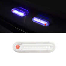 Motorfiets/elektrische auto anti-aanrijdingswaarschuwingslamp op zonne-energie, specificatie: blauw licht