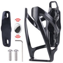 For AirTag 2nd Gen / AirTag 1st Gen Locator Bike Kettle Stand Water Bottle Cage Anti-Lost GPS Location Case, Spec: Front Cover