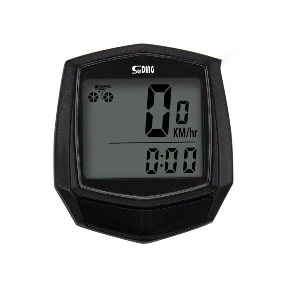 Shundong Sd-581 Wired Speedometer And Odometer For Bicycles (English Display) 6485316943984