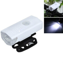 Faro delantero para bicicleta con carga USB, equipo de ciclismo, color: blanco, 2255 lúmenes