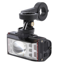 Faro LED superbrillante para bicicleta XA-337 de 2000 lúmenes (negro)