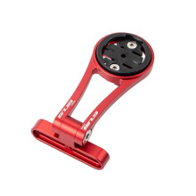 GUB G696 Fietscodehouder van aluminium met verstelbare verlengbeugel (rood)