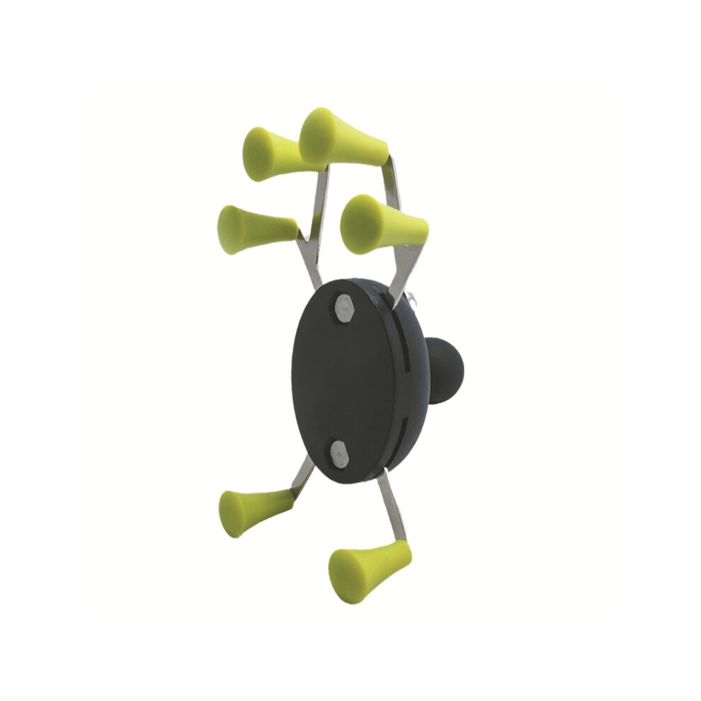 Eagle Claw X-Shaped Six-Claw Metal Phone Clip For Bicycles And Motorcycles (Green) Green 6485316948903