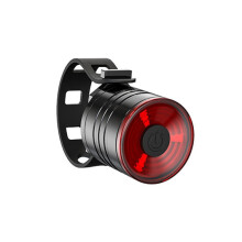 Stück AS-08 200LM LED-Fahrradrücklicht aus Aluminiumlegierung (Rot)