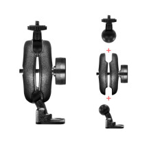 Camerahouder met beugel voor motorrijvideo, model: KZ05 + KL04 + KD01