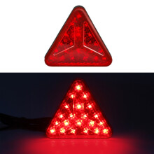 Y-förmiges Dreieck-Navigationslicht für Fahrräder/Mountainbikes mit LED-Rücklicht (Farbe: Rot)