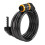 WEST BIKING Bicycle Anti-Theft Cable Combination Lock, Length: 2M 1
