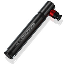 Pompe à vélo portable ENLEE ED200 avec mini-pompe à valve américaine et française pour usage domestique (noir)