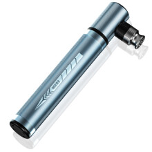 ENLEE ED200 Draagbare fietspomp, mini-huispomp met universele Amerikaanse en Franse sproeiers, fietsaccessoires (titanium)