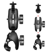 Camerahouder met beugel voor motorrijvideo, model: KZ05 + KL04 + KD07