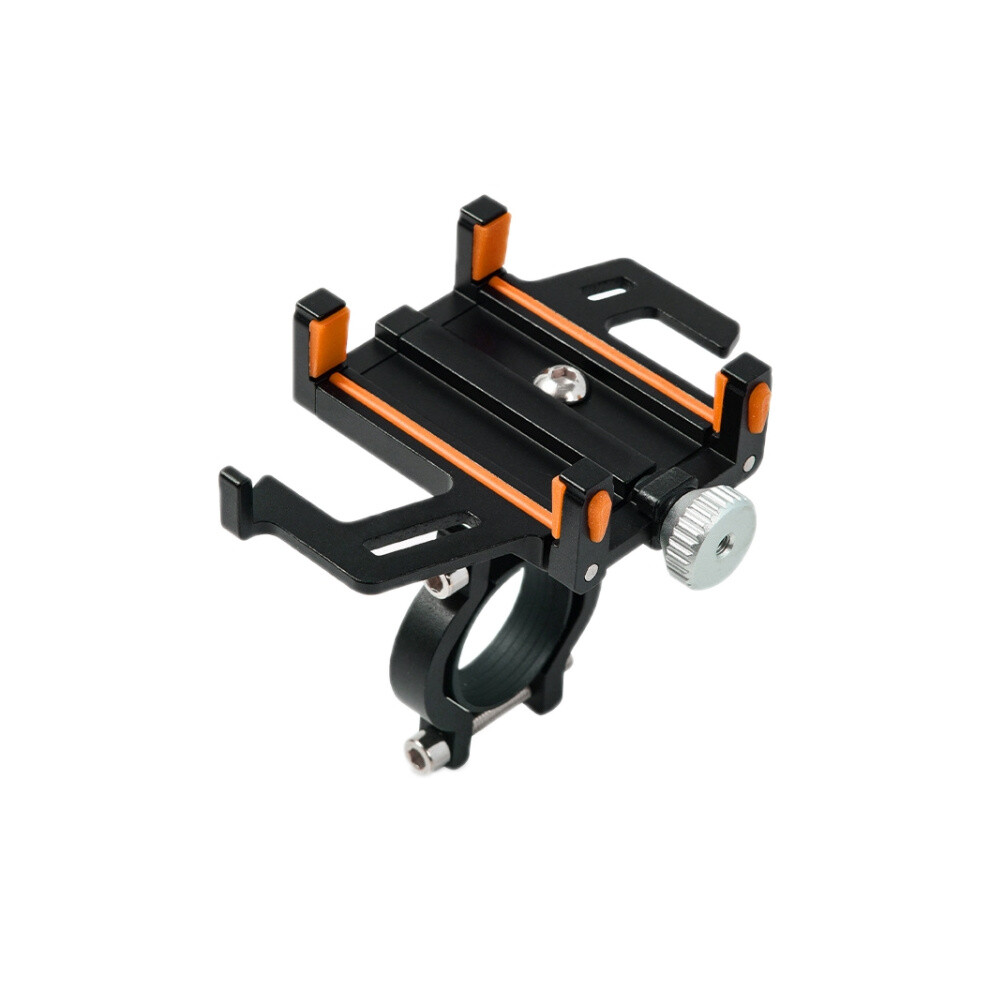 Aluminum Alloy Motorcycle/Bicycle Navigation Phone Holder (Orange) Orange 6485316949320