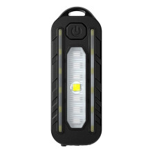 LED-Schulterlampe, Fahrradrücklicht, Typ-C-Ladegerät, Outdoor-Taschenlampe mit Clip, Patrouillen-Sicherheitswarnlampe (Modell B)